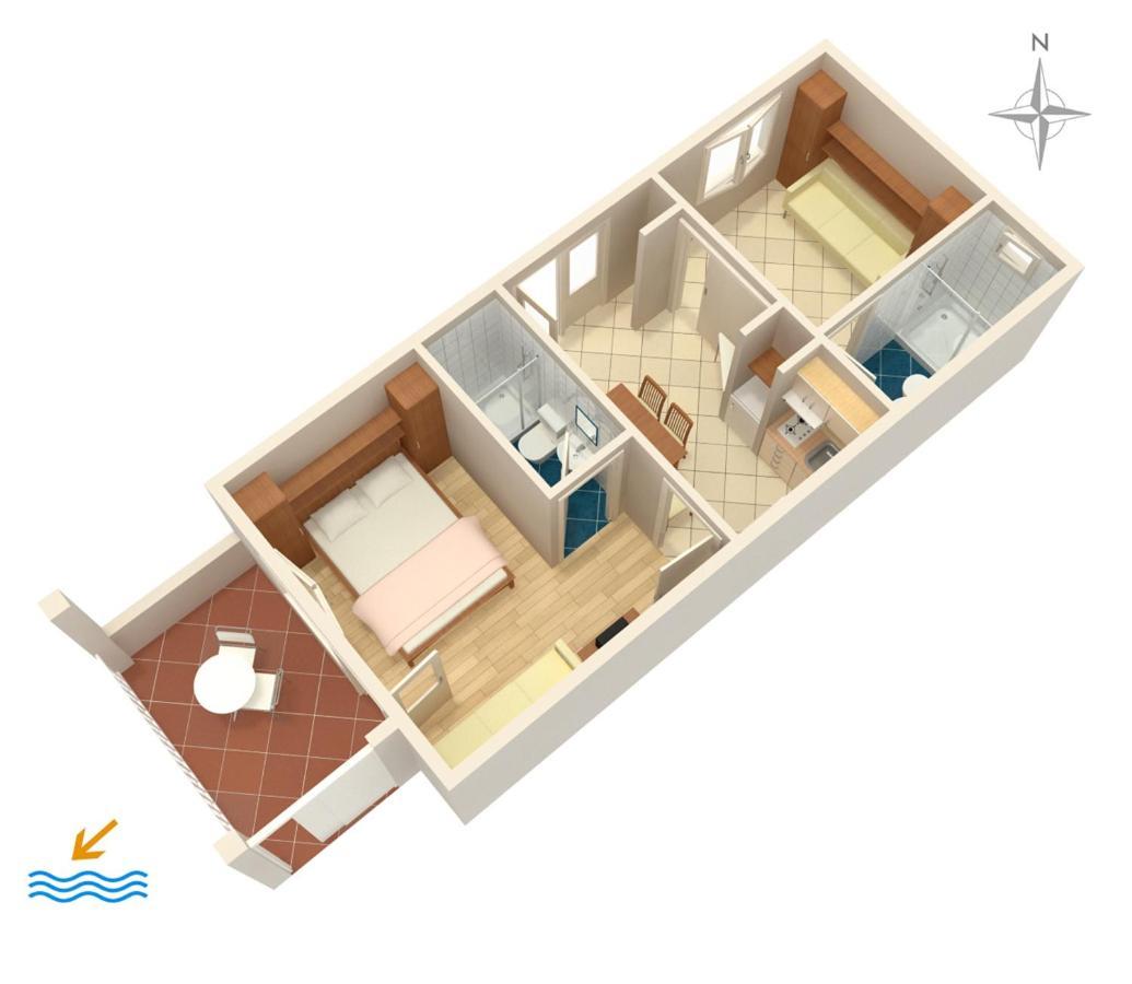 Apartments By The Sea Podgora, Makarska - 2615 Exterior photo